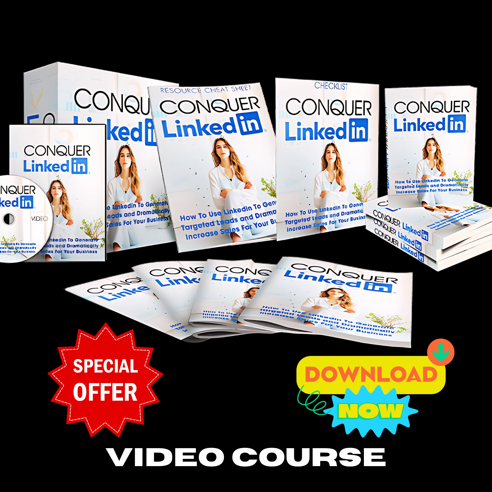 Conquer LinkedIn Upgrade Package (Video Course)