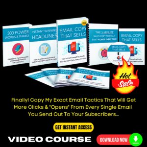 Email Copy That Sells Large Bundle (Video Course)